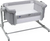 CHICCO Postieľka Next2Me Magic Evo - Dark Grey