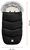 Sacco invernale Fluffy, Arctic Black