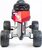 Detská šliapacia motokára Go-kart Baby Mix Speedy červená