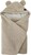 EKO Fußsack für Autositz buclé mit Baumwolle Light Beige 110x100cm
