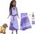 Disney Wish Puppe mit tierischem Freund auf Reisen