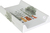 CEBA BABY Matelas à langer 2-bords avec planche rigide (50x70) Basic Forest Companions