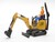 Bruder 02593 Land Rover s prívesom a JCB mikrobagrom