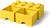 LEGO® úložný box 8 - so zásuvkami žltá 250 x 500 x 180 mm