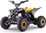 Elektrisches Kinderquad Beneo Motors T-REX gelb - 1300W