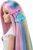 Mattel Barbie bambola capelli arcobaleno con styling scintillante