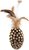 Hračka Magic Cat Natural Fun ovál s prírodnými pierkami a oblepené drevom 14cm