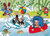 Puzzle Krtko vo vode 24 dielikov maxi