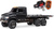 Traxxas TRX-6 Ultimate RC Hauler 6x6 1:10 RTR s navijakom čierny