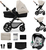 KINDERKRAFT Kočík kombinovaný Moov 2 3v1 Moonlight Grey - penové kolesá