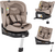 PETITE&amp;MARS Столче за кола Twistguard Pro i-Size Tan Brown Air 40-150 cm(0-36 kg)