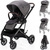 Kinderwagen Quest, Tornado Grau/Schwarz