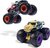 Monster Jam - zberateľský kovový model auta Monster Truck, Marvel, set 2 modelov, assort,