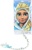 Beauty set traka za glavu ledene princeze s pletenicom 90 cm