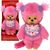 Monchhichi Mončiči ragazza rosa Pop N' Candy 20 cm