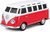 Maisto RC - DIE-CAST METAL so svetlami, Volkswagen Van Samba, 1:41, 2,4 GHz, USB, XTR, Blu