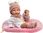 Llorens 63512 NEW BORN NIÑA - muñeca bebé realista con cuerpo de vinilo completo