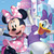 Puzzle Minnie a Daisy 3x55 dielikov