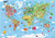 Janod Puzzle v kufríku Mapa sveta 300 ks