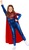 SUPERGIRL detský kostým veľkosť S(122-128cm)