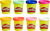 HASBRO - Play-Doh Produkt 8er-Pack Becher sortiert, 4 Packungen, 2 Arten