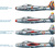 Model Kit letadlo 1321 - F/84G THUNDERJET(1:72)