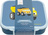 A Little Lovely Company - boîte à déjeuner avec compartiments - camion benne