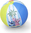 Napihljiva plažna žoga Lilo &amp; Stitch - Ø 34 cm