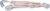 DeCuevas 90080 Faltbarer Puppenwagen für Golfschläger COCO 2024 - 56 cm