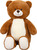 Plush Friends ours en peluche assis 0m+ 60 cm