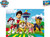 Puzzle Paw Patrol 32x23cm 60 piese