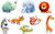 Puzzlika 14774 Afrikanische Tiere - Lernpuzzle 8 Tiere - 16 Teile
