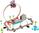 Treno con binari 60 pezzi a batteria 30x21x6cm