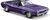 Maisto - 1970 Dodge Challenger R/T Convertible, metal fialový, 1:24
