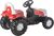 Rollytoys Šliapací traktor Rolly Kid Steyer s vlečkou-červený