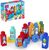 Mattel Mega bloks trattore con animali