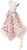 BK LENA BABY doudou, bordure crème (30cm) avec boîte cadeau Bukowski Design