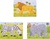 Bigjigs Toys Пъзел 3в1 сафари животни