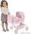 DeCuevas 86075 Môj prvý kočík pre bábiky s taškou Sophie 2025 - 56 cm