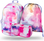 BAAGL SADA 3 Core Malerei: Rucksack, Waschlappen, Tasche