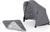 PETITE&amp;MARS Strieška ku kočíku Royal2 Ultimate Grey