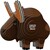 EUGY Los 3D puzzle di cartone