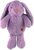 Hračka Dog Fantasy Cuddle Zajíček s tlukoucím srdcem fialová 29cm