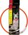Obojok Dog Fantasy LED nylon oranžový 65cm