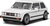 Cobi Volkswagen Golf GTI 1976, 1:35, 64 Stk