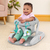 BRIGHT STARTS Siège d'apprentissage avec jouets prêt pour le voyage Learn-to-Sit™ Gris, 4m+