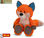 Plush Friends líška 50cm plyšová