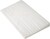 Dojčenský vankúš - klin New Baby BASIC biely 59x37 cm