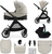 KINDERKRAFT Kombikinderwagen Vesto 2 3in1 Beige