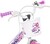 Dino Bikes - Detský bicykel 16" 164RSN-05FY - Fairy biely 2024